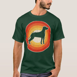 Camiseta Pointer Sunset Retro para Homens Meninas Crianças
