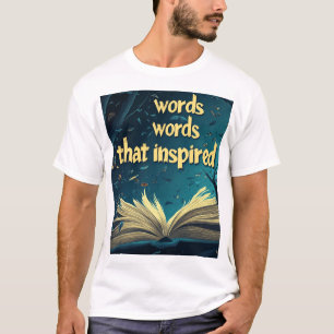Camiseta Pois imaginação e leitura são essenciais