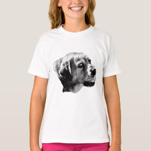 Camiseta Poise de campo - Retrato lateral