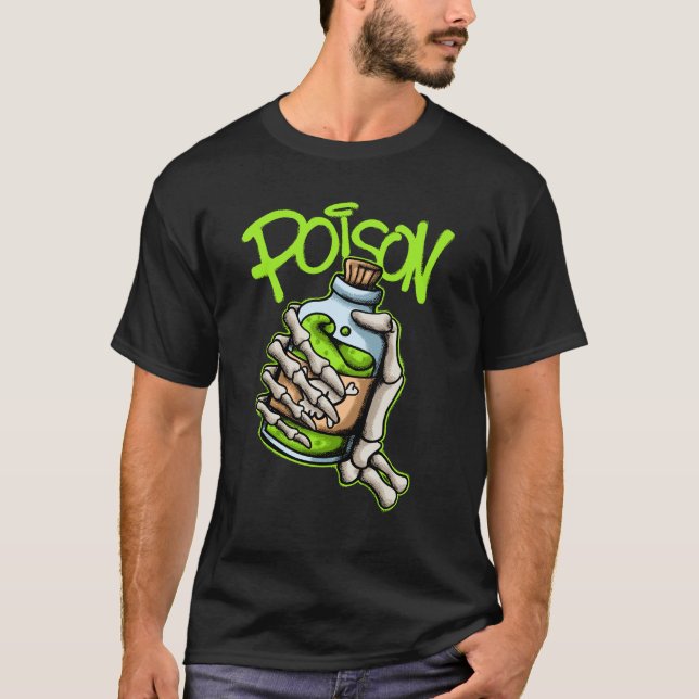Camiseta Poison Bottle streetwear  (Frente)