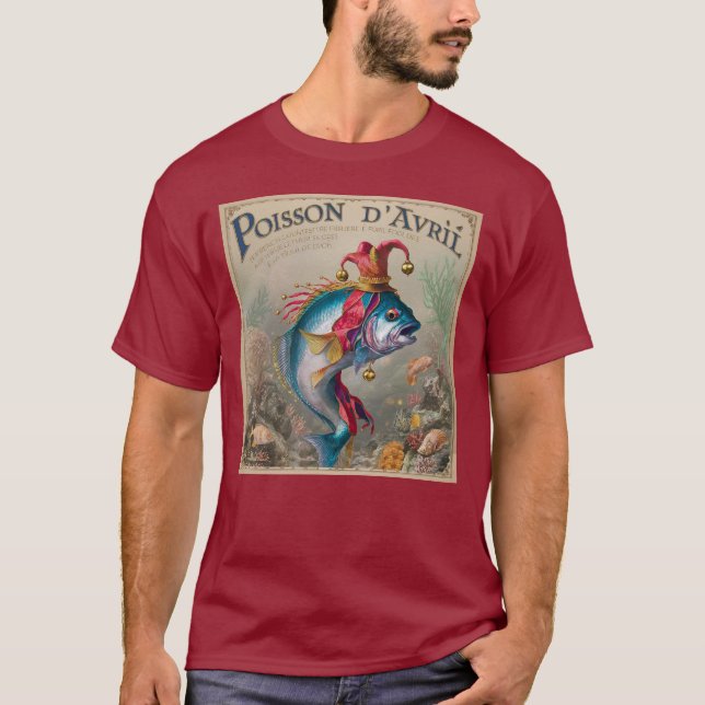 Camiseta Poisson d'Avril ou April Fool (Frente)