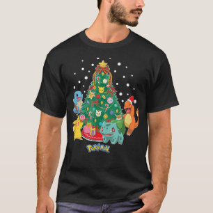 Camiseta Pokémon Chrismas Pokémon Chrismas