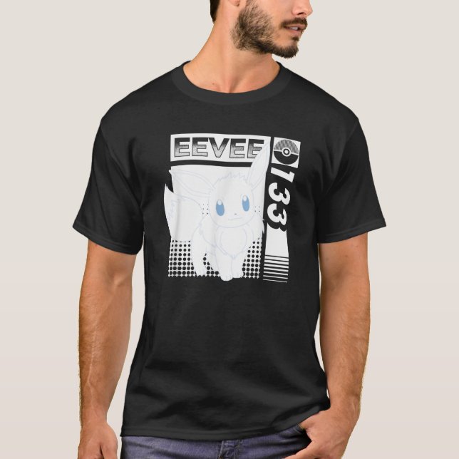 Camiseta Pokémon Eevee 133 (Frente)