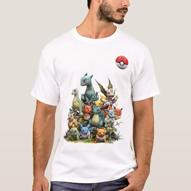 Camiseta Pokémon Power Pocket Tee (Frente)