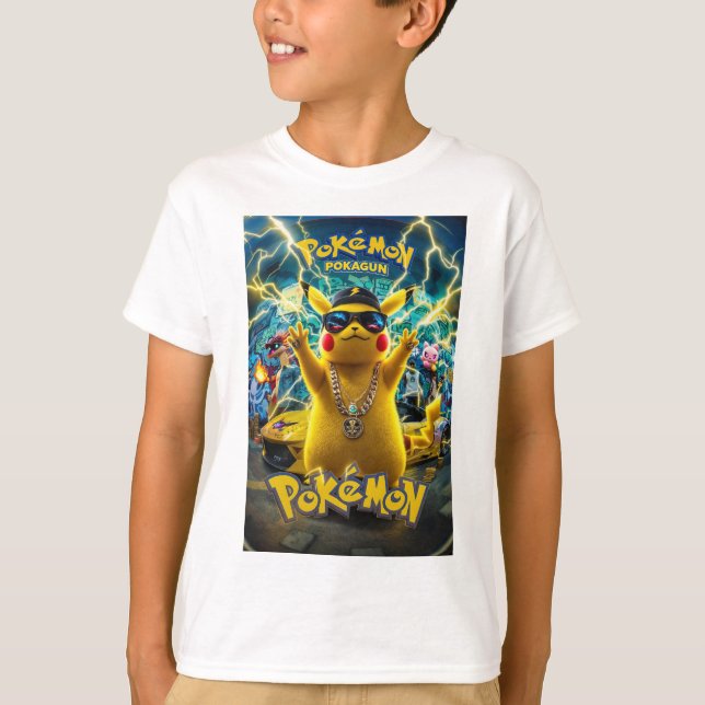 Camiseta Pokémon: Street Sparks (Frente)
