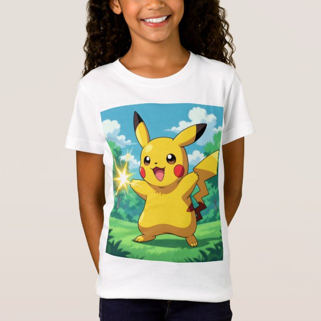 Camiseta Pokémon und seine Treue Freunde (Frente)