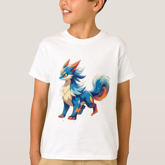 Camiseta Pokémon und seine Treue Freunde (Frente)
