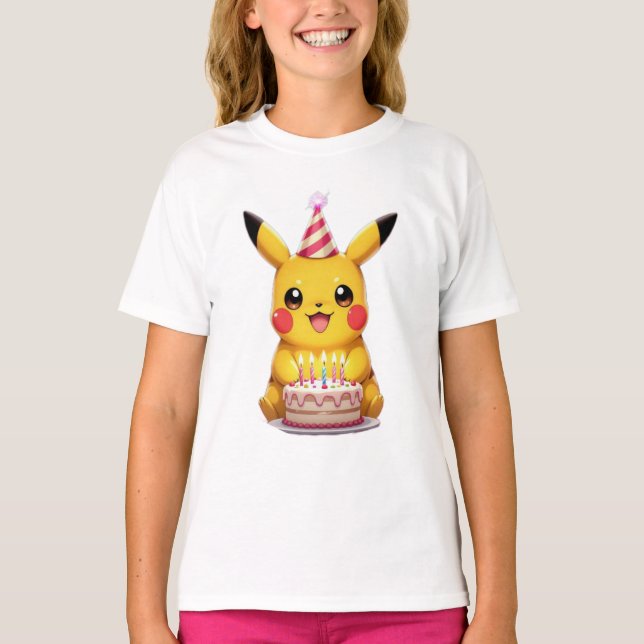 Camiseta Pokémon und seine Treue Freunde (Frente)