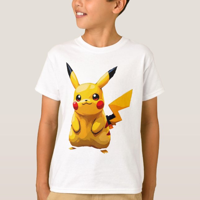 Camiseta Pokémon und seine Treue Freunde (Frente)