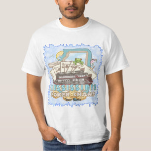 Camiseta Poker do Mississippi