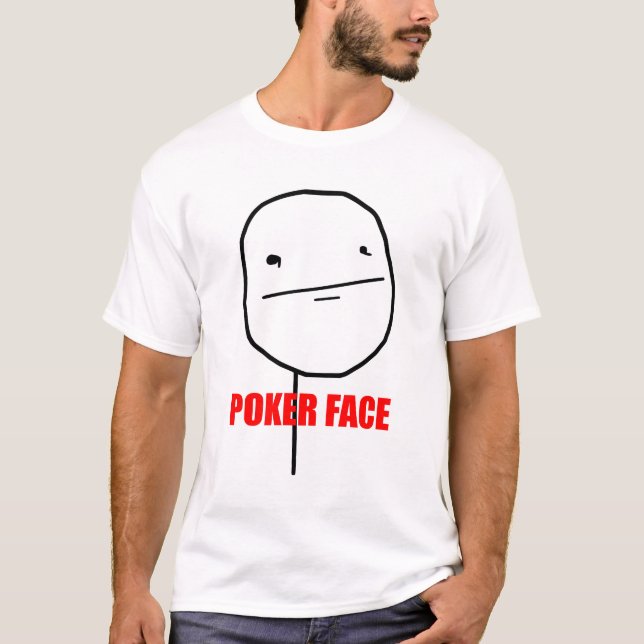 Camiseta Poker Face (Frente)