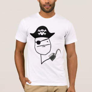Camiseta Poker Face Pirata