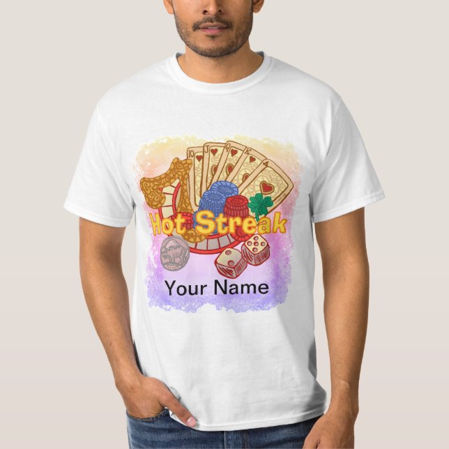 Camiseta Pôker Hot Streak (Frente)
