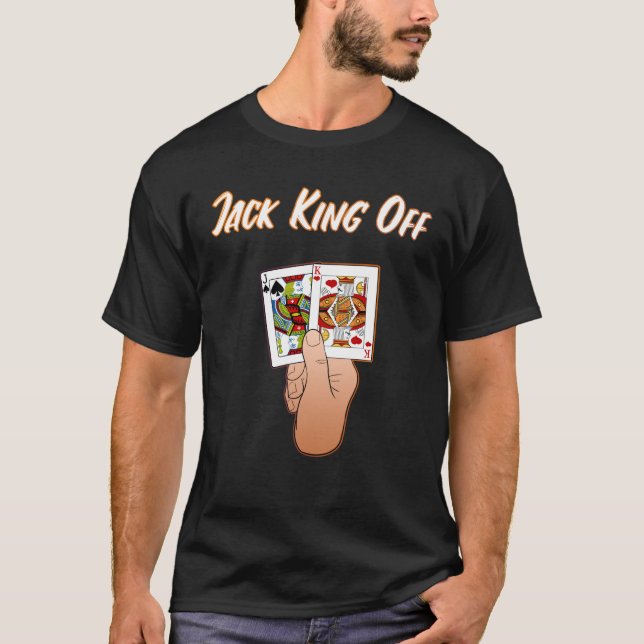 Camiseta Poker Jack King Desligado (Frente)