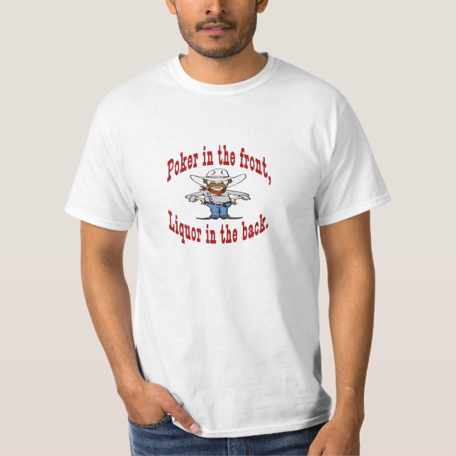 Camiseta Poker na frente, (Frente)
