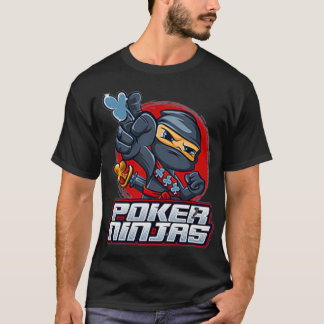 Camiseta Poker Ninjas Representa Premium com Correção