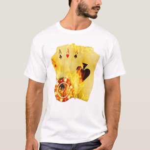 Camiseta Poker On Fire T-Shirt