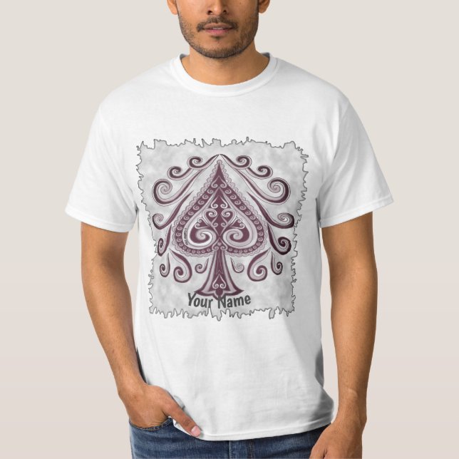 Camiseta Poker Spades  (Frente)