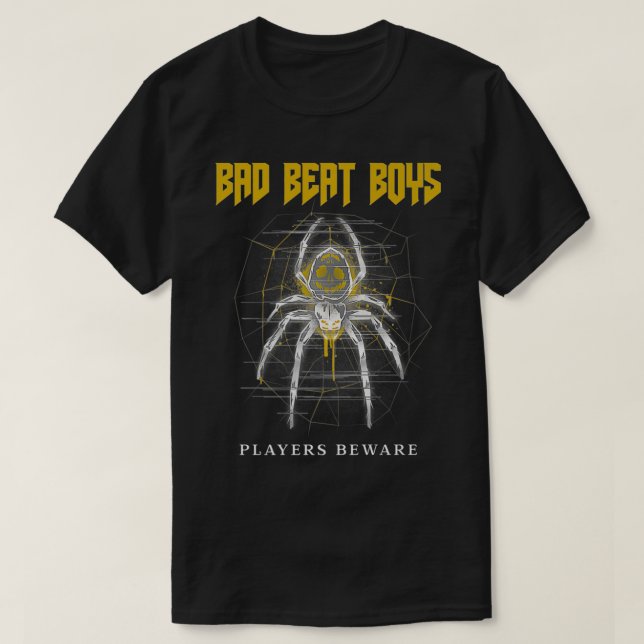 Camiseta Poker Spider Premium  (Frente do Design)
