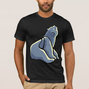 Camiseta Polar Bear Art Camisa Unisex Urso Polar