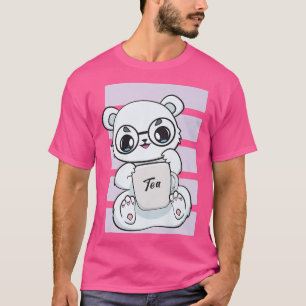 Camiseta Polar Bear Boba Cute Anime Kawaii Pearl Bubble Tea