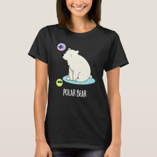 Camiseta Polar Bear Funny Science Pun Dark BG