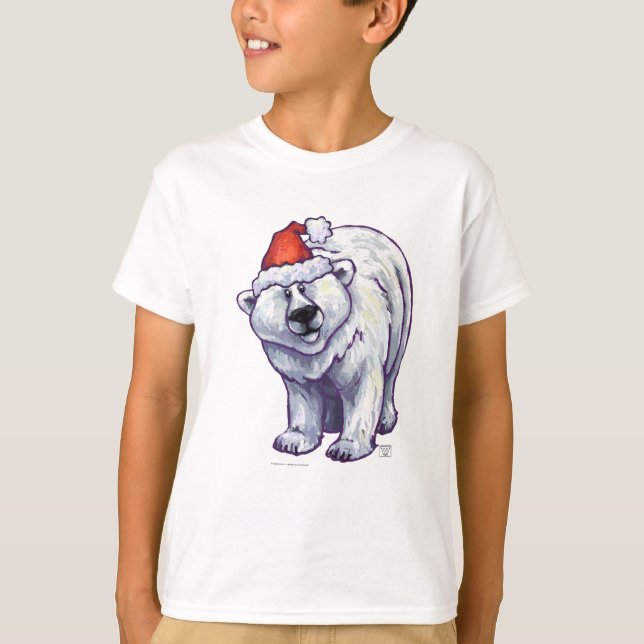 Camiseta Polar Bear Natal (Frente)