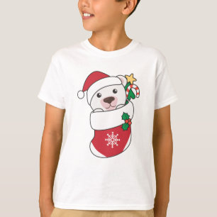 Camiseta Polar Bear Natal Neve Inverno Polar