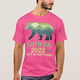 Camiseta Polar Bear Planet Earth Day Everyday April 22 1666