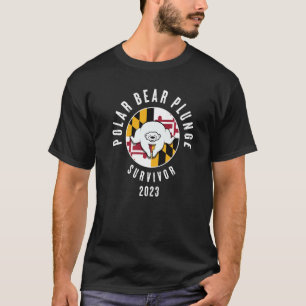 Camiseta Polar Bear Plunge Maryland 2023 I Plunged