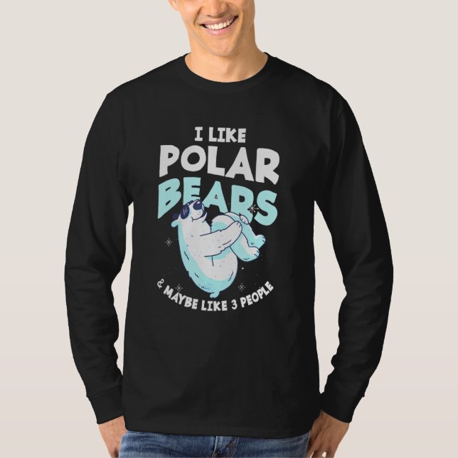 Camiseta Polar Bear - Poli de Gelo (Frente)