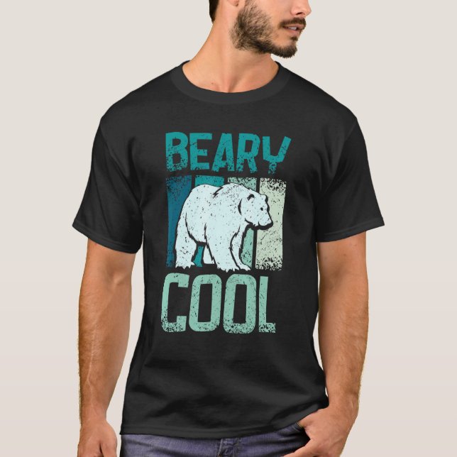 Camiseta Polar bears beary cool (Frente)
