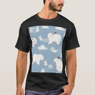 Camiseta Polar Bears Winter Vintage