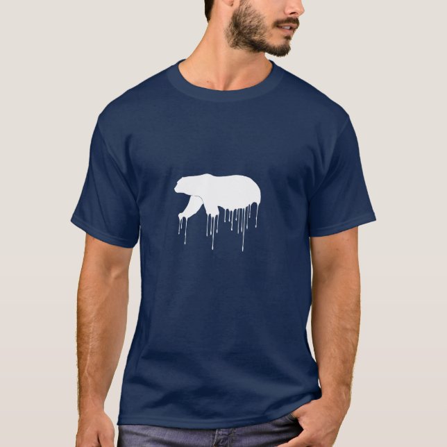 Camiseta Polar derreta-se (Frente)
