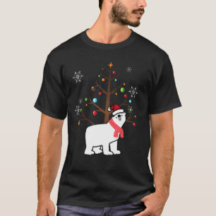 Camiseta Polar Urso de Natal