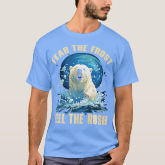 Camiseta Polar Urso Polar Pico Gelado Gelado Água Polar Pre