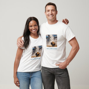 Camiseta Polaroid Yellowstone