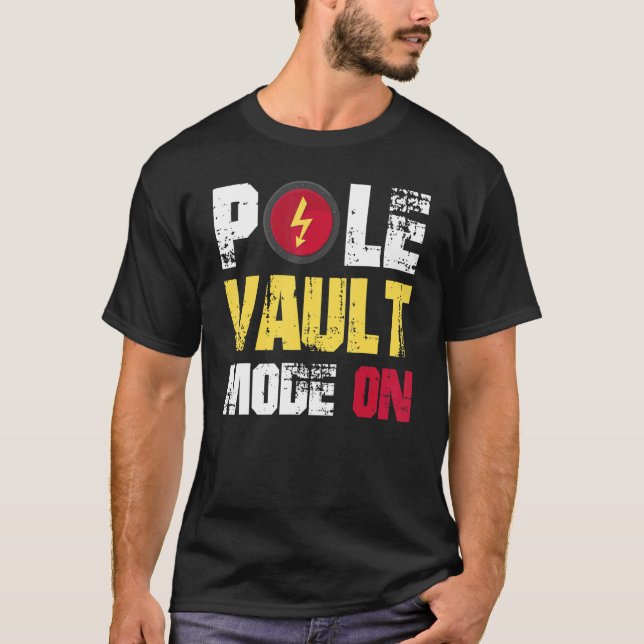 Camiseta Pole Vault Mode on (Frente)