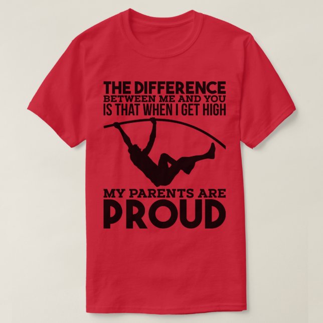 Camiseta Pole Vaulting (Frente do Design)