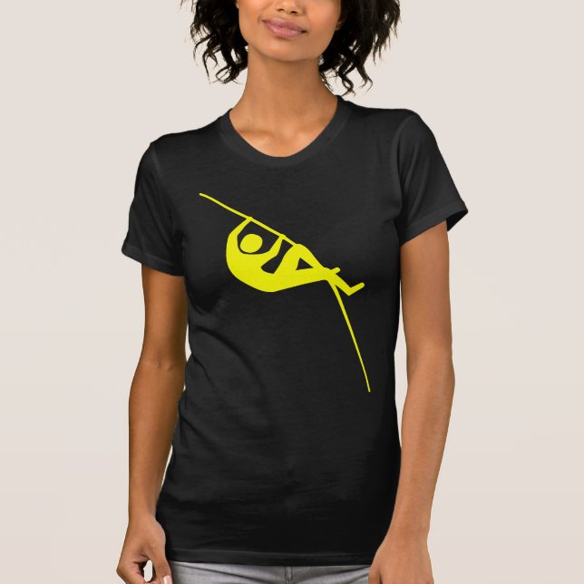 Camiseta Pole Vaulting - Amarelo (Frente)
