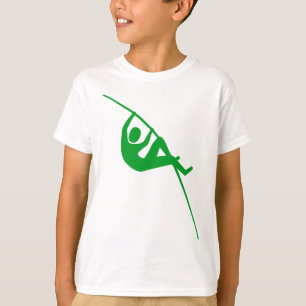Camiseta Pole Vaulting - Grass Green