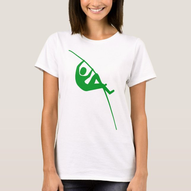 Camiseta Pole Vaulting - Grass Green (Frente)