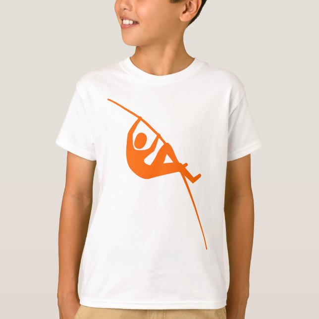 Camiseta Pole Vaulting - Laranja (Frente)