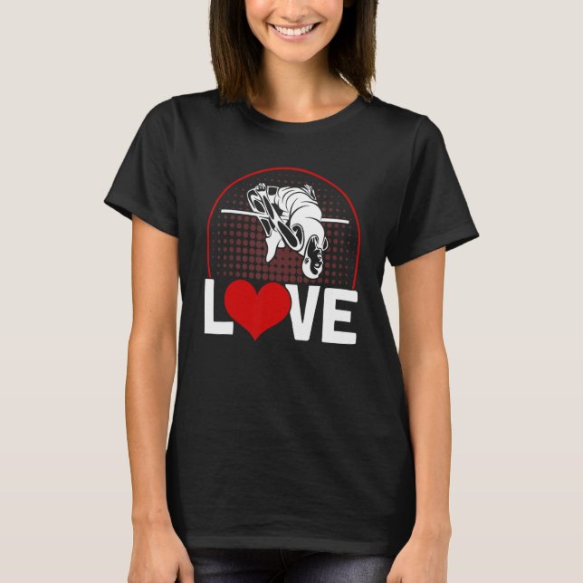 Camiseta Pole Vaulting Love Pole Vault (Frente)