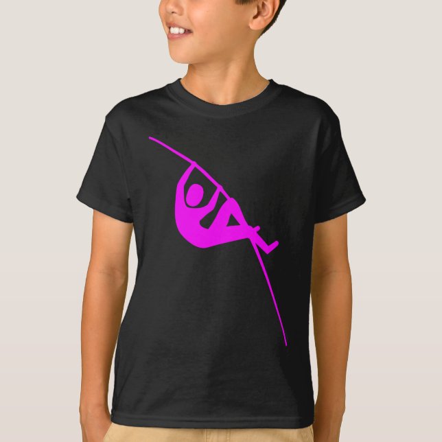 Camiseta Pole Vaulting - Magenta (Frente)