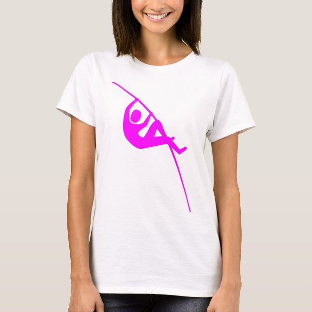 Camiseta Pole Vaulting - Magenta (Frente)
