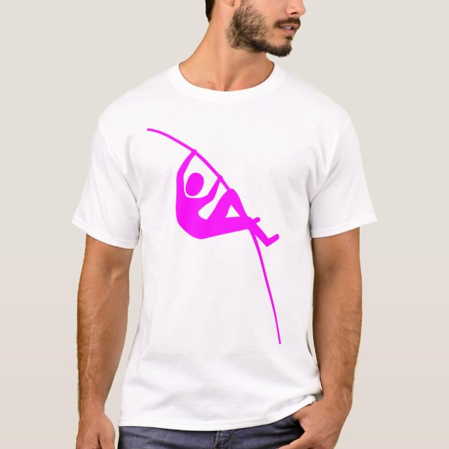 Camiseta Pole Vaulting - Magenta (Frente)