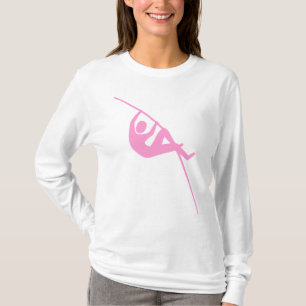 Camiseta Pole Vaulting - Rosa