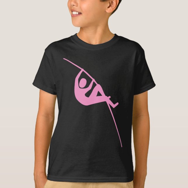 Camiseta Pole Vaulting - Rosa (Frente)