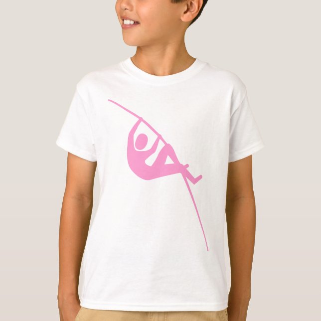 Camiseta Pole Vaulting - Rosa (Frente)